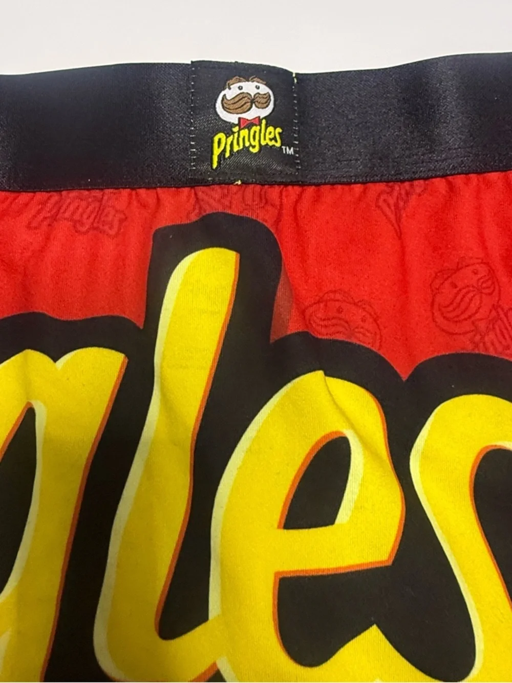 SWAG x Pringles Red Men's Boxer Briefs — Logo Waistband Comfort